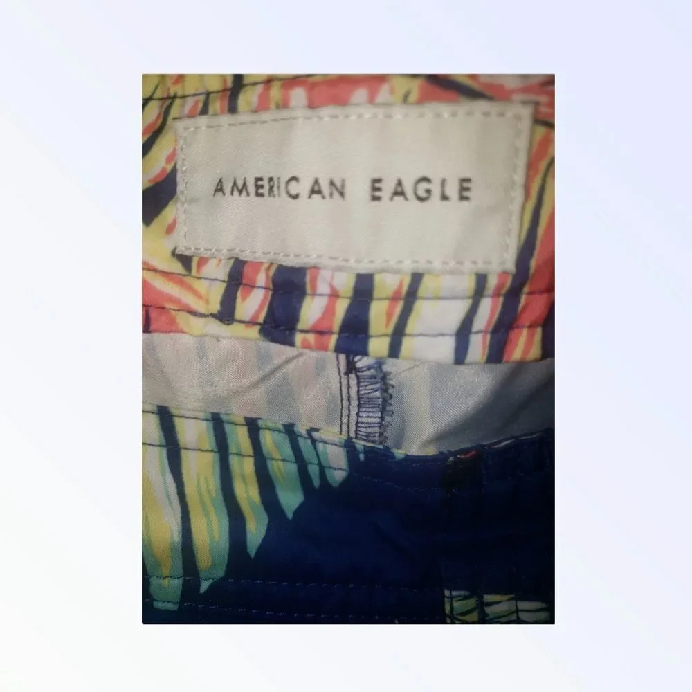 American Eagle Men's Shorts Hawaiian board shorts swim trunks size L